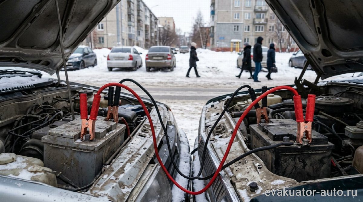 Порядок подключения проводов при прикуривании автомобиля