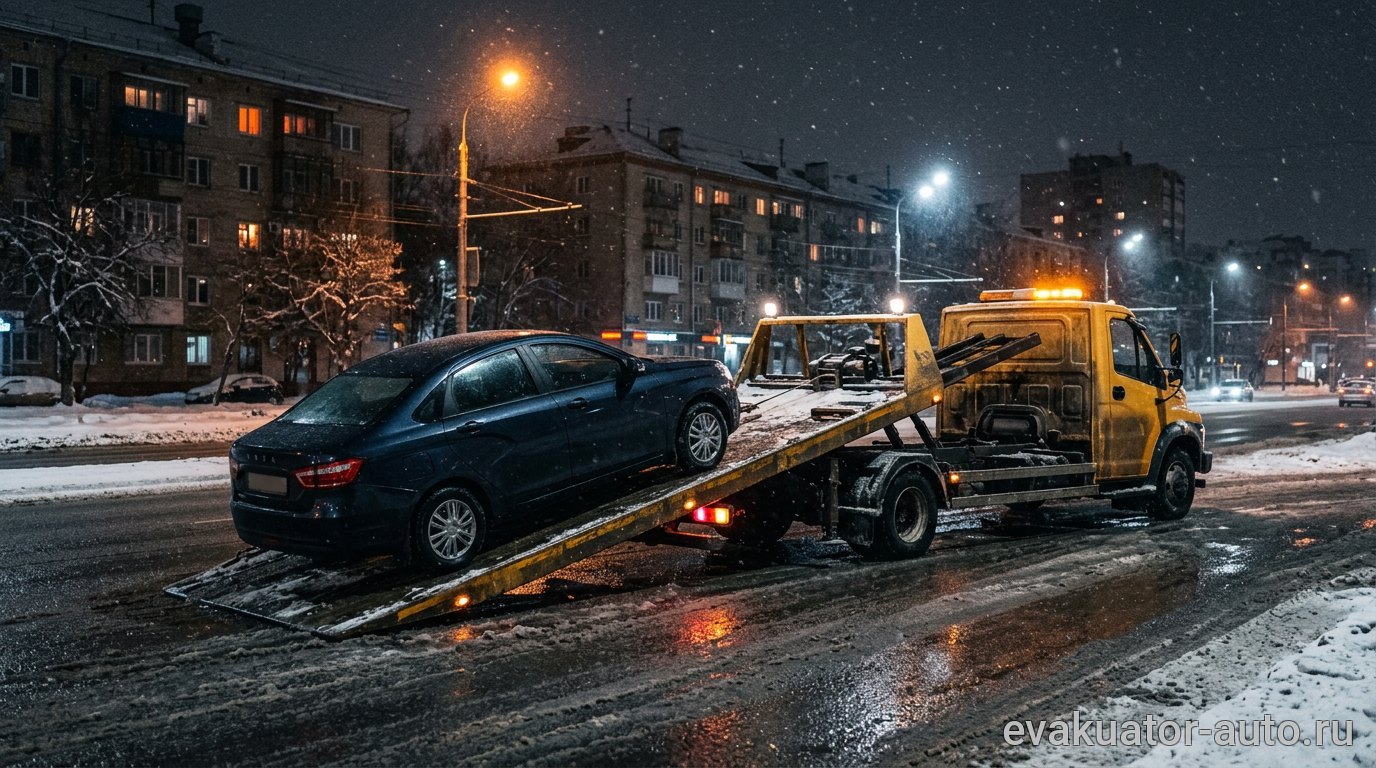 Эвакуация легковых автомобилей в Нижнем Новгороде