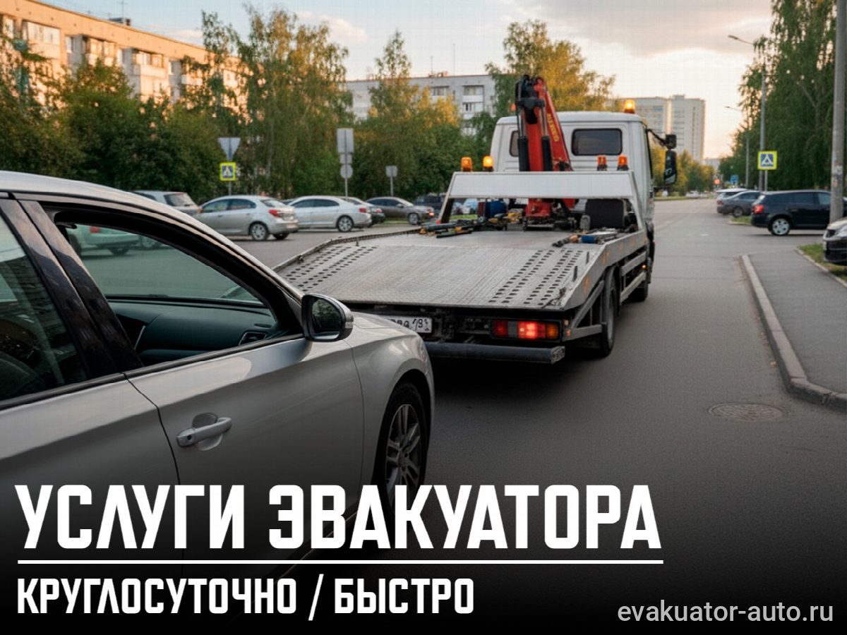 Эвакуация легковых автомобилей