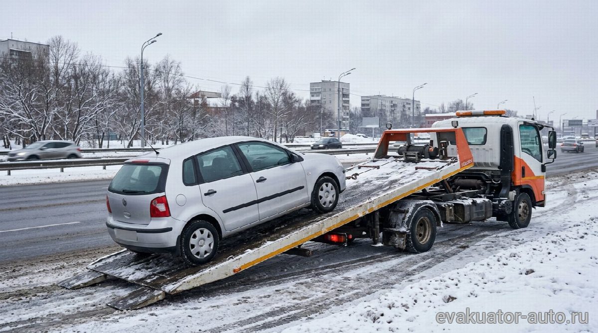Эвакуация Фольксвагена в Московском районе - как это было