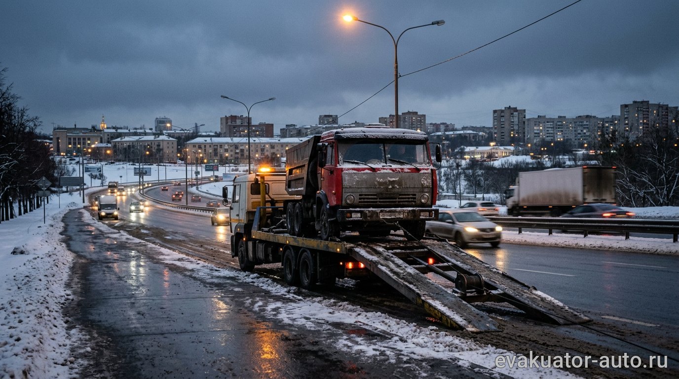 Грузовой эвакуатор в Нижнем Новгороде