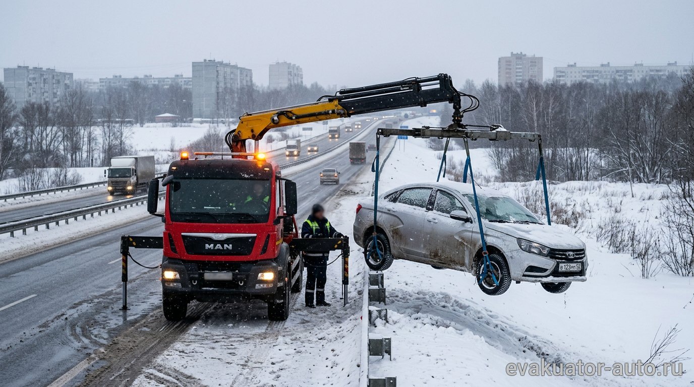 Эвакуатор манипулятор в Нижнем Новгороде