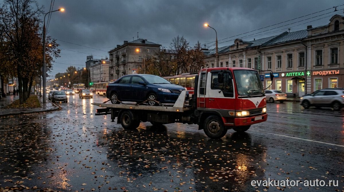 Эвакуатор в Нижегородский район Нижнего Новгорода