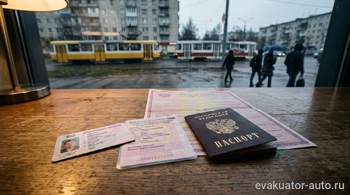 Документы для возврата машины со штрафстоянки