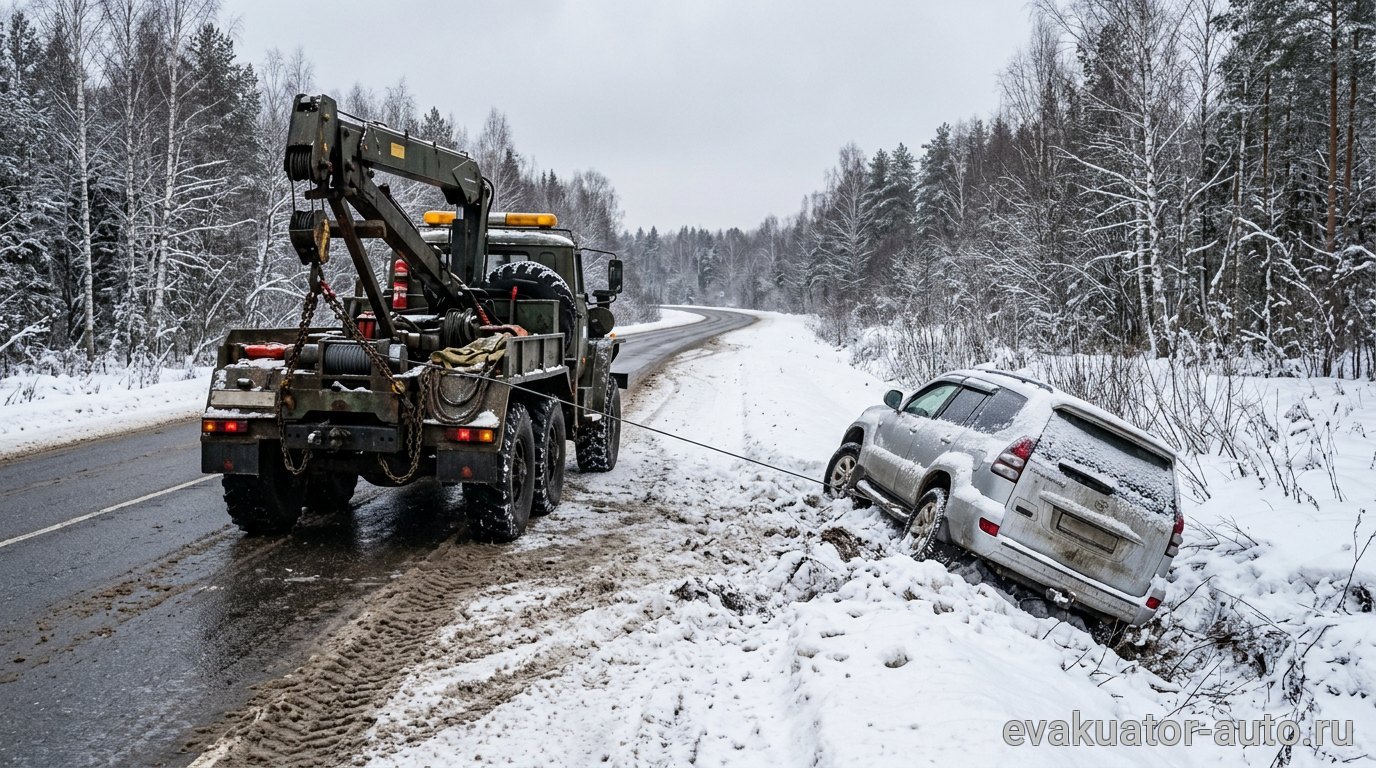 Внедорожная эвакуация в Нижнем Новгороде