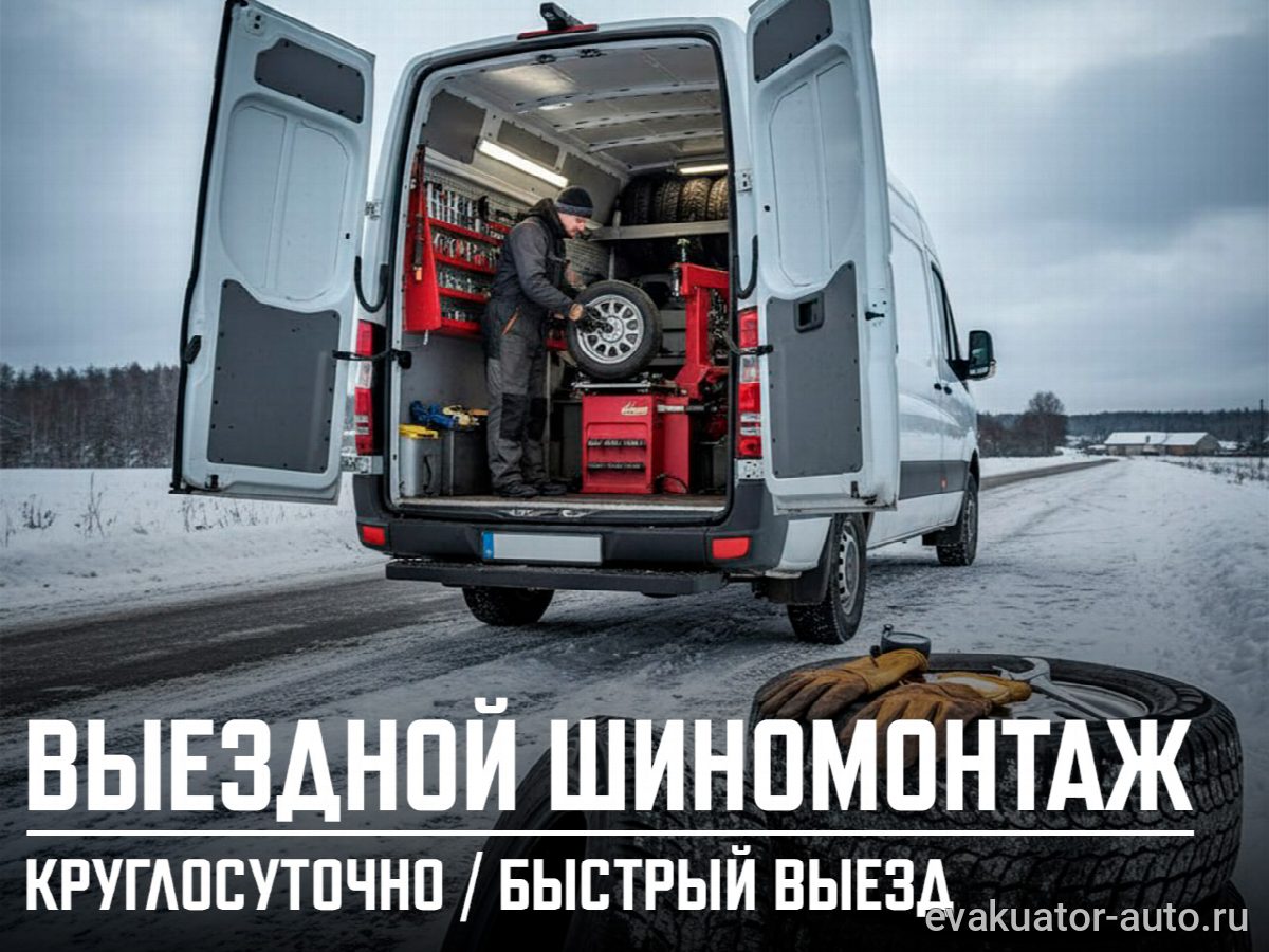 Выездной шиномонтаж