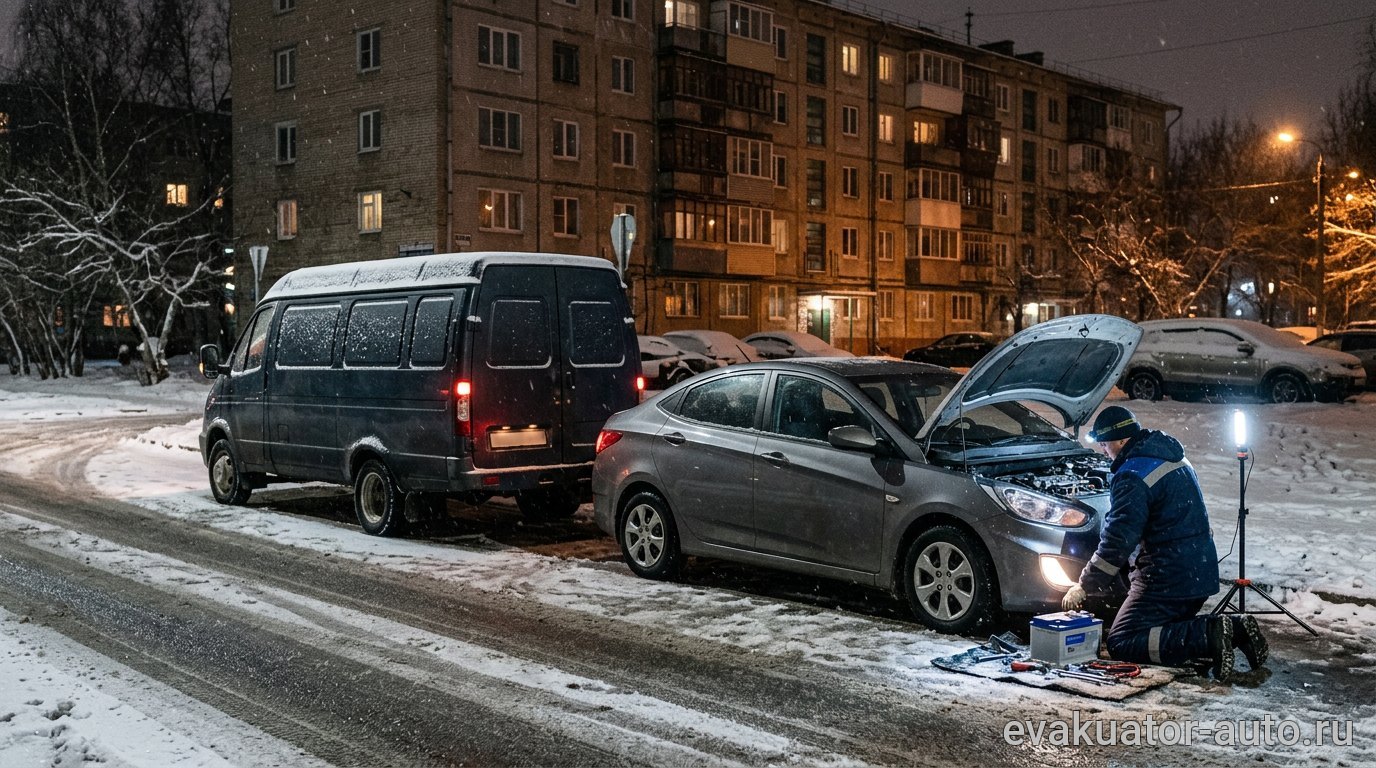 Замена аккумулятора с выездом в Нижнем Новгороде